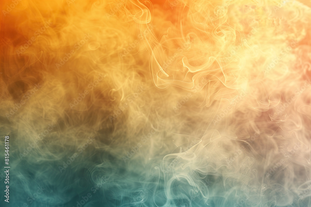 Obraz premium Generative ai on theme of beautiful texture thick smoke for design natural abstract background