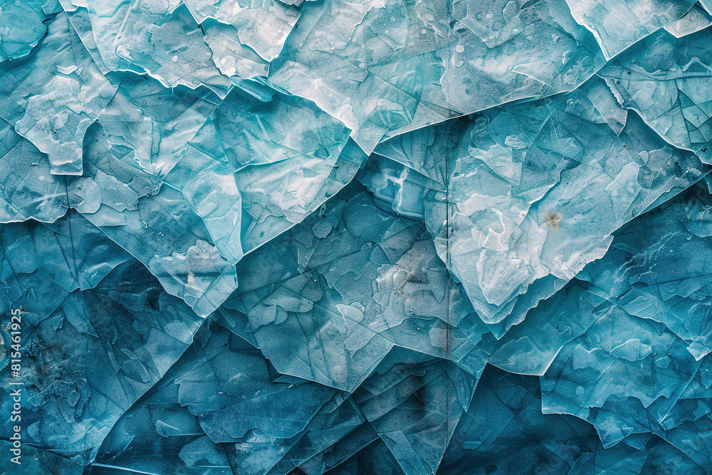 Obraz premium Generative ai on theme of beautiful texture transparent ice for design natural abstract background