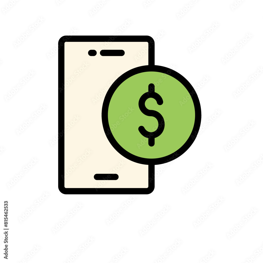 Digital Money Icon Digital Money Icon