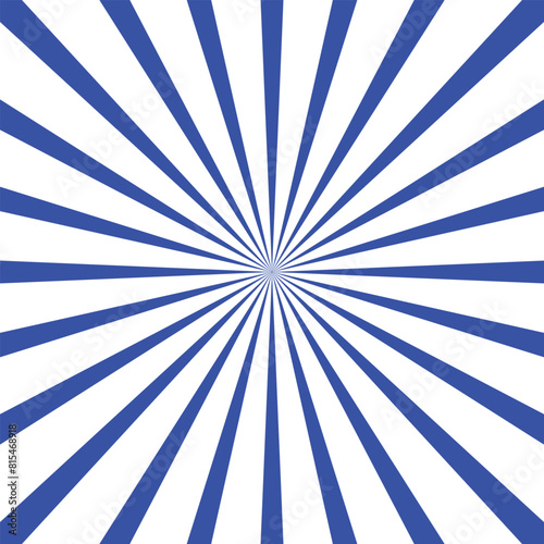 abstract blue sunburst background