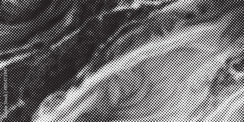 Aesthetic dotted design element. Duo tone poster . Modern art .Abstract composition