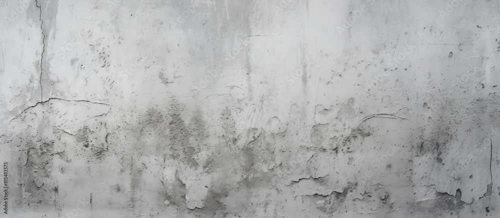 The weathered gray cement wall serves as a textured background featuring ample copy space for text The weathered gray cement wall serves as a textured background featuring ample copy space for text