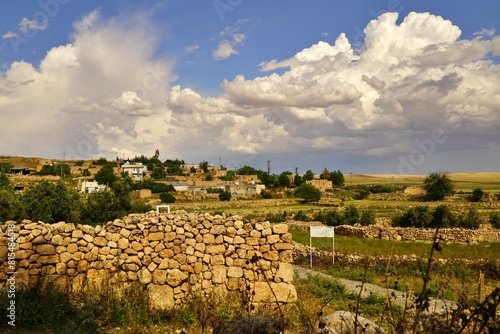 The ancient city of Dara, located on the southern slope of the Tur Abdin Mountains of Mardin, Turkey.