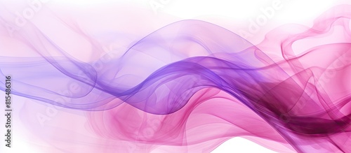 Colorful abstract background image of pink and mauve smoke created with acrylic art isolated with copy space