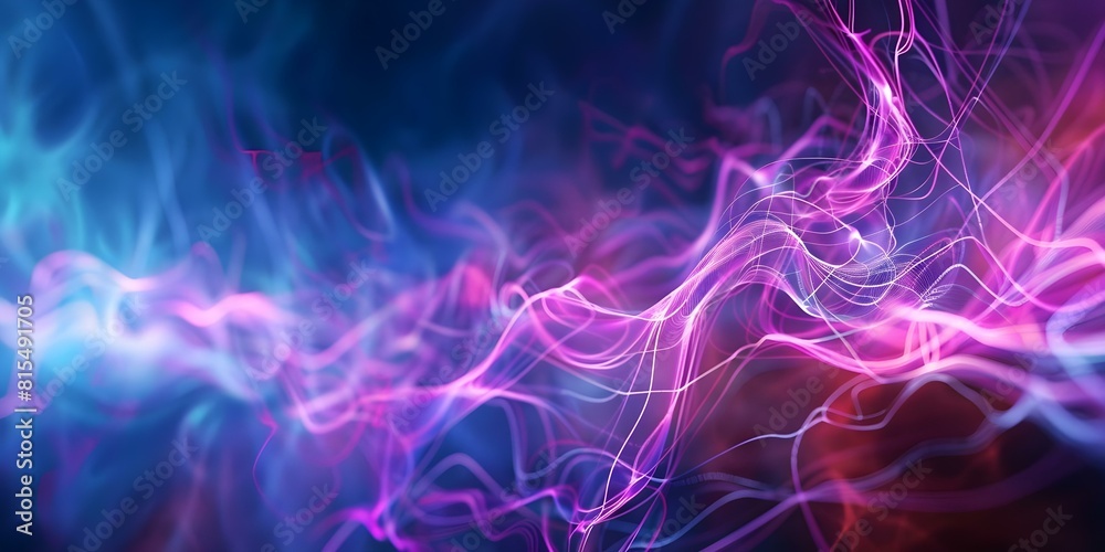 Obraz premium Abstract technology background featuring neural network cybersecurity data streams and cloud computing. Concept Abstract Technology Background, Neural Network, Cybersecurity Data Streams