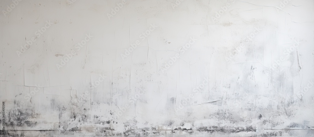 Fototapeta premium A copy space image of a textured wall made of white cement