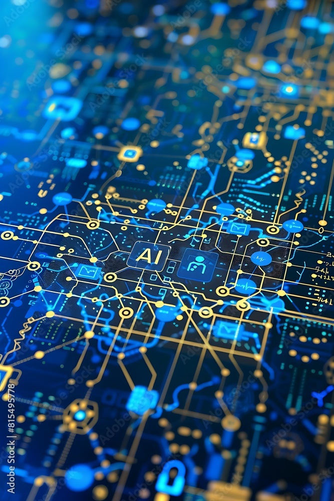 An intricate web of artificial intelligence development An intricate web of artificial intelligence development