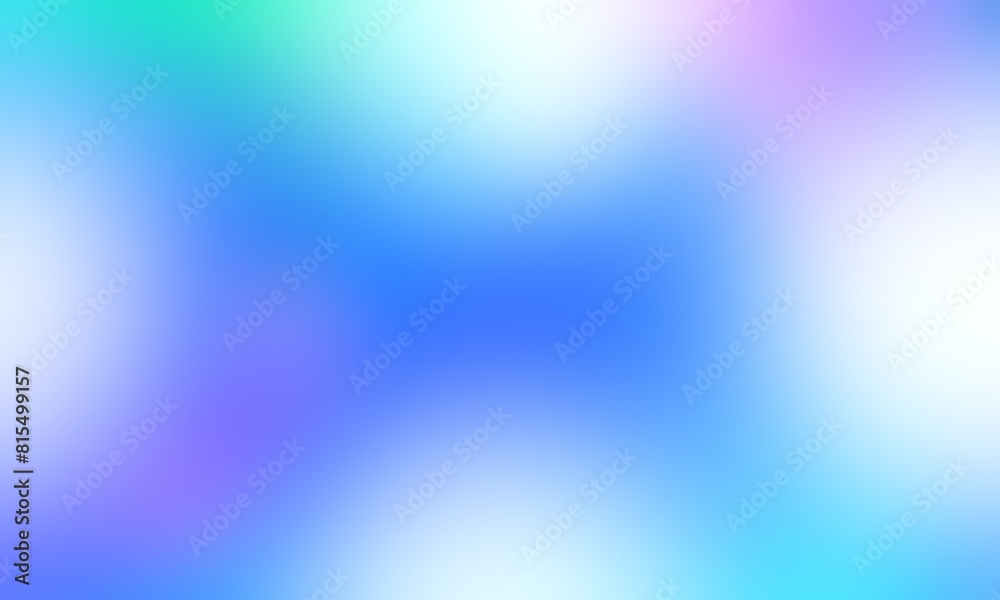 Abstract blurred background image of blue, green, pink colors gradient used as an illustration. Designing posters or advertisements.