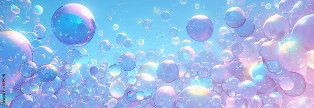 3d abstract background of light blue and purple balls in an endless sea of balls 3d abstract background of light blue and purple balls in an endless sea of balls