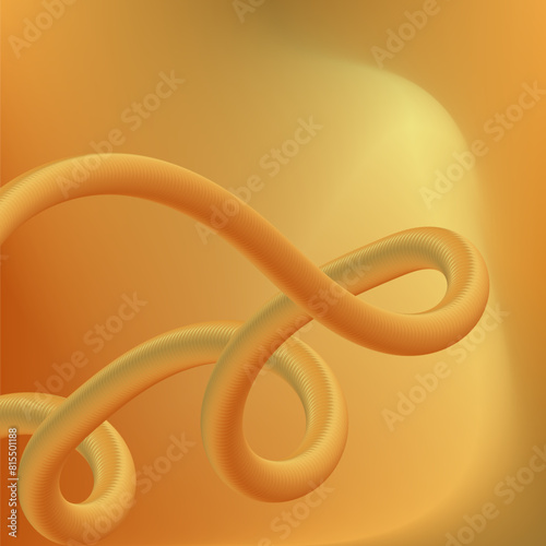 Gradient mesh abstract background. Blurred backdrop with simple muffled colors. Semi normal gold brown glitter dark light standart.