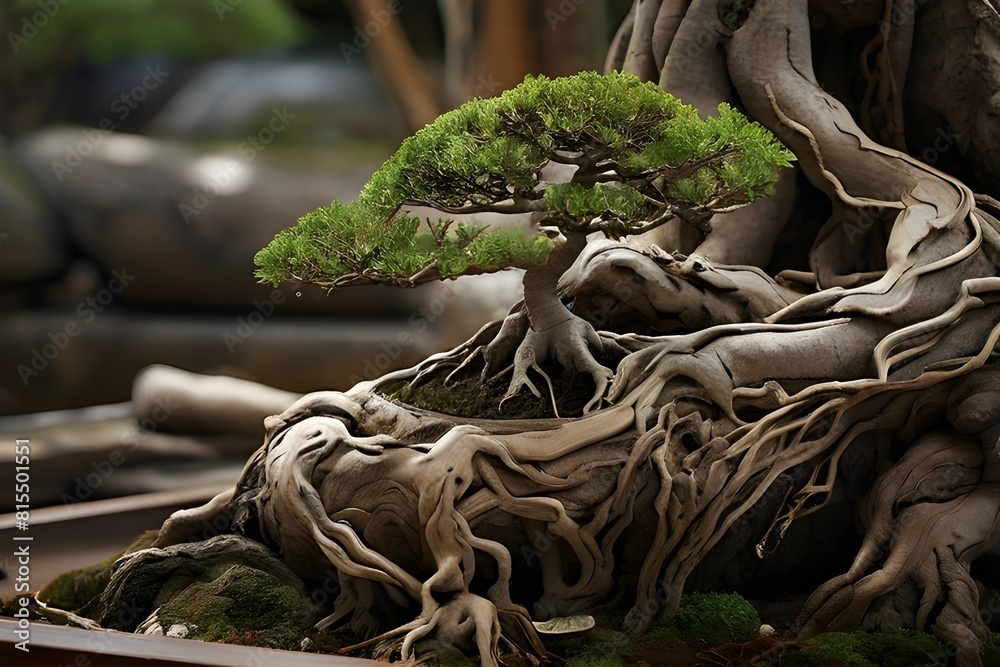 The intricate patterns of roots exposed by erosion on a rugged mountainside, revealing nature's hidden architecture The intricate patterns of roots exposed by erosion on a rugged mountainside, revealing nature's hidden architecture