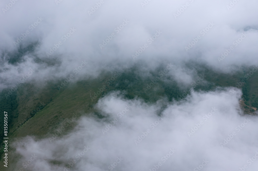 Aerial photography of the road in the Huangganliang Valley of the Greater Hinggan Mountains on the Rea Line in Keshiketeng Banner, Chifeng City Aerial photography of the road in the Huangganliang Valley of the Greater Hinggan Mountains on the Rea Line in Keshiketeng Banner, Chifeng City