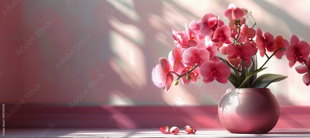 flowers in vase pink orchid spring bouquet flowers in vase pink orchid spring bouquet