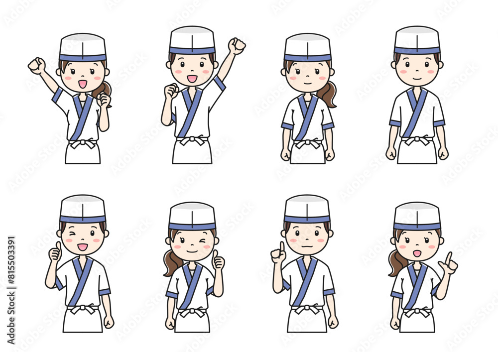 職業別人物イラスト74 Clip art of person by occupation 職業別人物イラスト74 Clip art of person by occupation