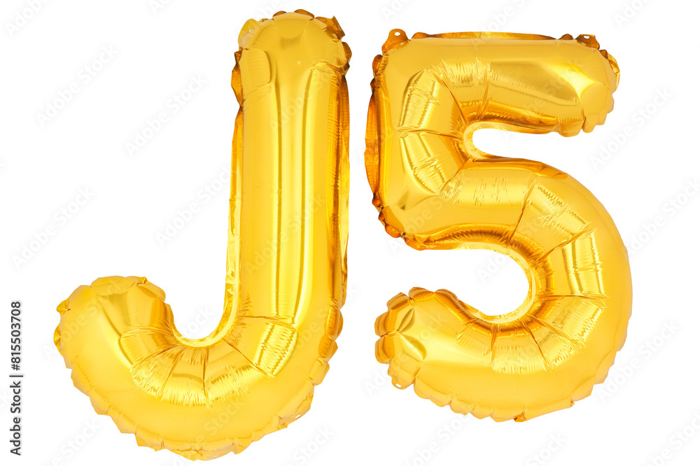 Golden word and number J5 isolate no white background.png
