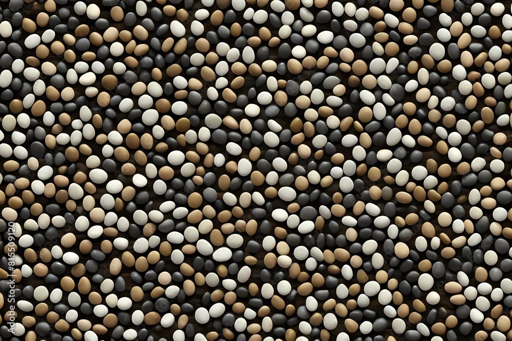 pebble stone texture with smooth curves and varied shapes, AI Generation pebble stone texture with smooth curves and varied shapes, AI Generation
