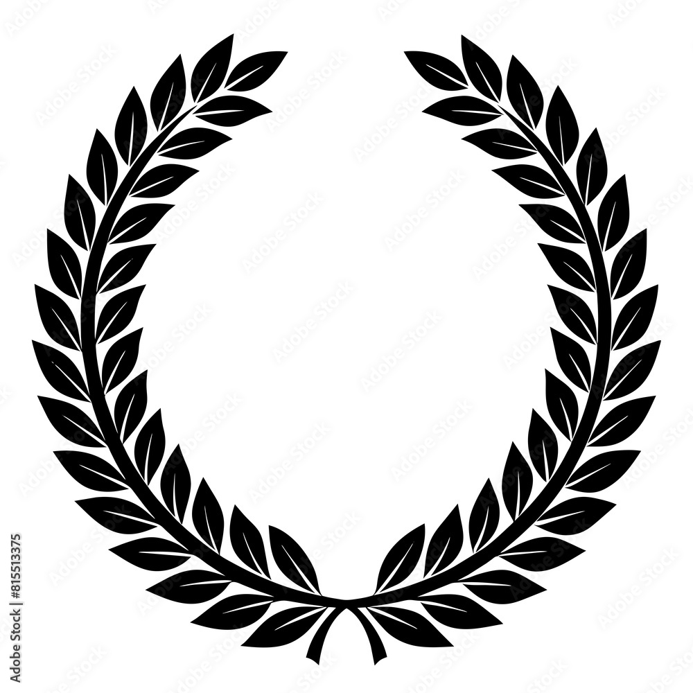 Obraz premium laurel wreath vector