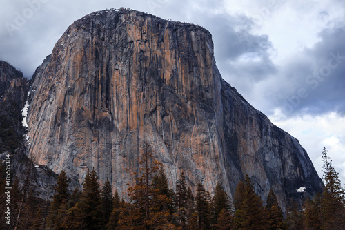 Storm Rolling in Over El Capitan, Yosemite National Park, California