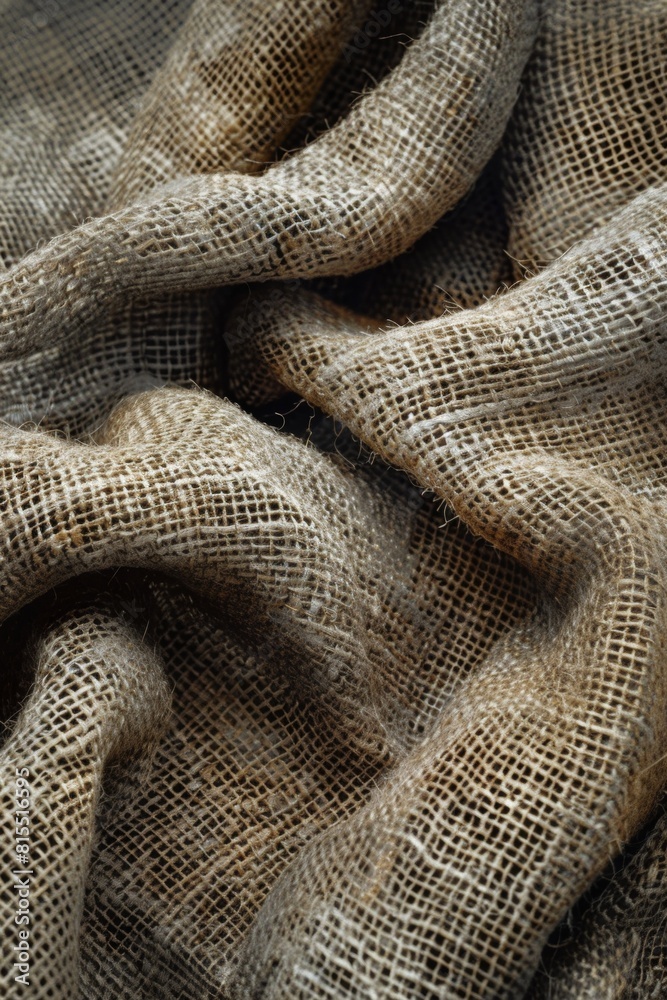 Burlap fabric texture, rough and rustic, natural earth tones Burlap fabric texture, rough and rustic, natural earth tones