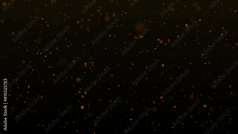 Gold particle backgrounds with golden particle light falling loop Gold particle backgrounds with golden particle light falling loop
