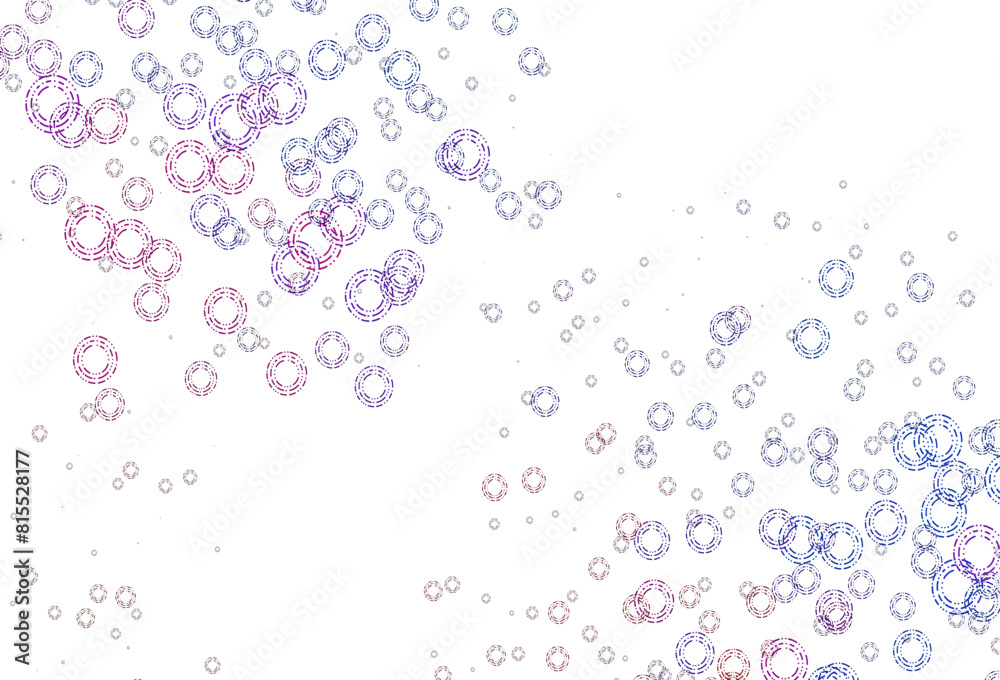 Light Blue, Red vector template with circles. Light Blue, Red vector template with circles.
