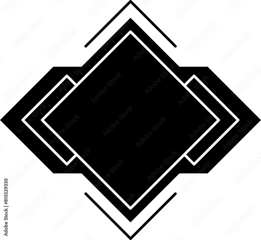 Minimal Geometric Logo Badge Design Element Vector Minimal Geometric Logo Badge Design Element Vector