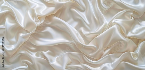 Glowing pearl white cloth texture on digital canvas.