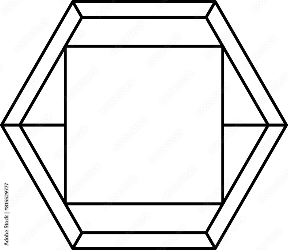 Minimal Geometric Logo Badge Outline Design Element Vector Minimal Geometric Logo Badge Outline Design Element Vector