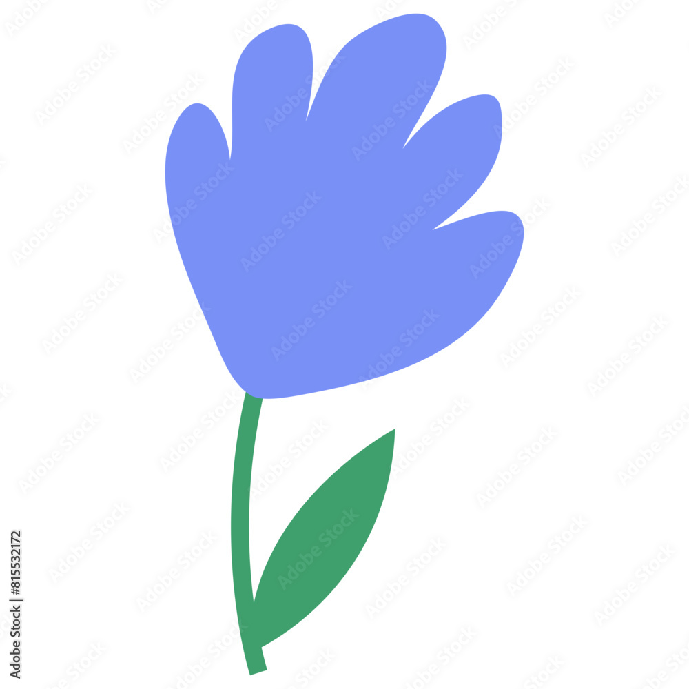 Simple Retro Flower Simple Retro Flower