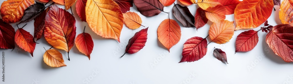 Autumn Season, Autumn Background, Falling Leaves.