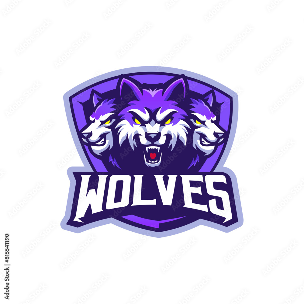 Wolf gaming logo