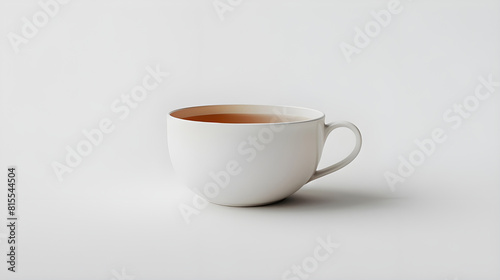 Cup Mockup. White coffee cup infant of a small bottle of milk. Perfect for businesses selling cups, just overlay your quote or design on to the image