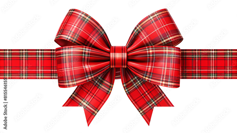 Tartan Red color Plaid Pattern Bow and Ribbon straight long Horizontal Realistic shiny satin
Tartan Red color Plaid Pattern Bow and Ribbon straight long Horizontal Realistic shiny satin