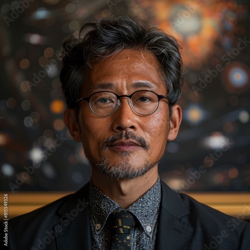 Asian physicist developing theories on the origin of the universe