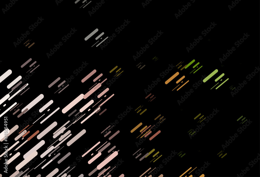 Dark Green, Red vector pattern with narrow lines. Dark Green, Red vector pattern with narrow lines.