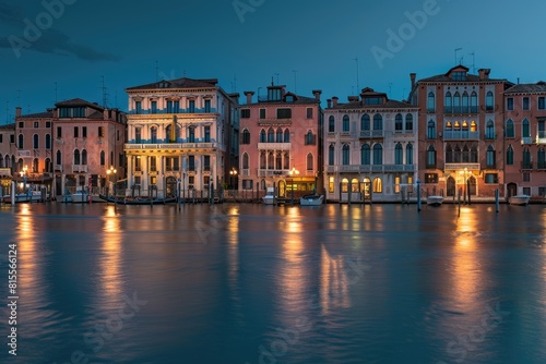 Venice Italy s Colorful Evening Panorama