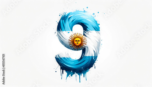 Argentina’s Independence Day, celebrated on July 9th, marks the country’s declaration of independence from Spain in 1816. A day filled with patriotic pride, parades, and cultural festivities. © Halyna