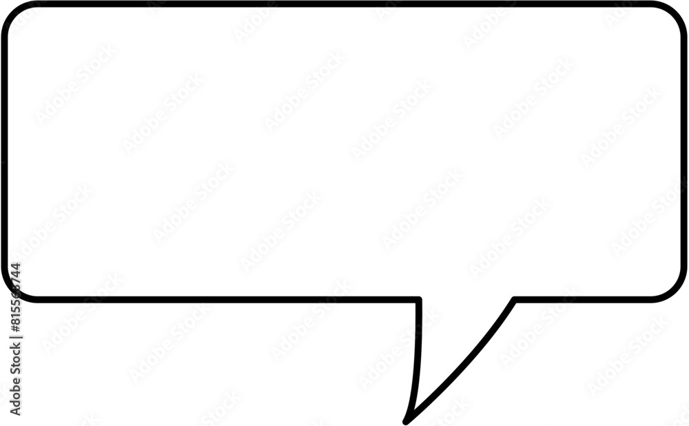 speech bubble(Rectangle) speech bubble(Rectangle)
