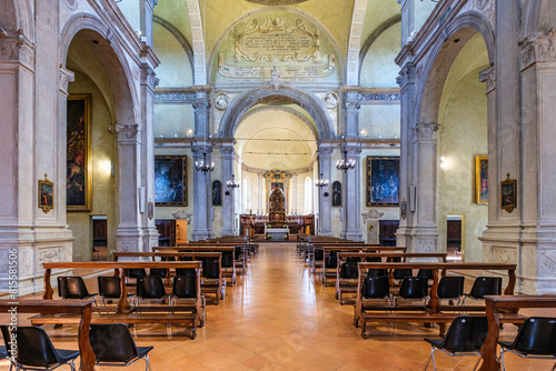 Ferrara, interno chiesa San Cristoforo