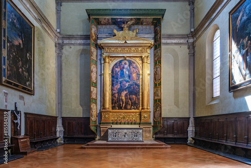 Ferrara, interno chiesa San Cristoforo alla Certosa photo