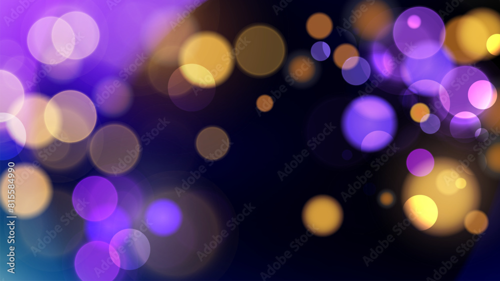 Bokeh lights. Abstract blurred background. Vibrant blur light effect. Vector illustration. Bokeh lights. Abstract blurred background. Vibrant blur light effect. Vector illustration.