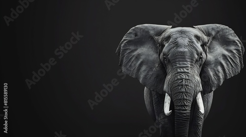 background elephant   Generative AI