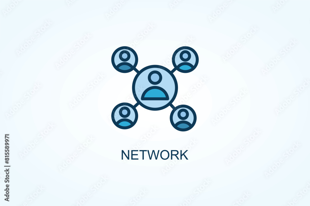 Network vector or logo sign symbol illustration Network vector or logo sign symbol illustration