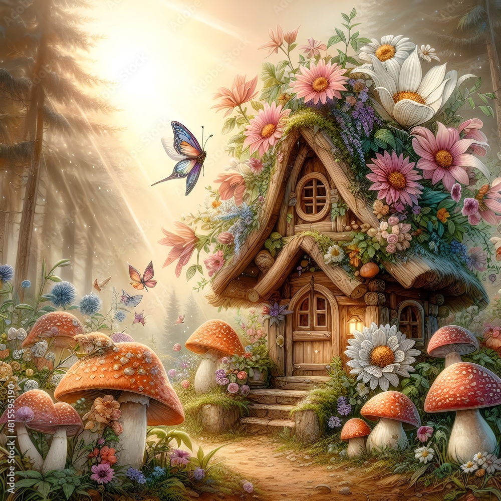 A Fairy’s Haven The Mushroom Abode A Fairy’s Haven The Mushroom Abode