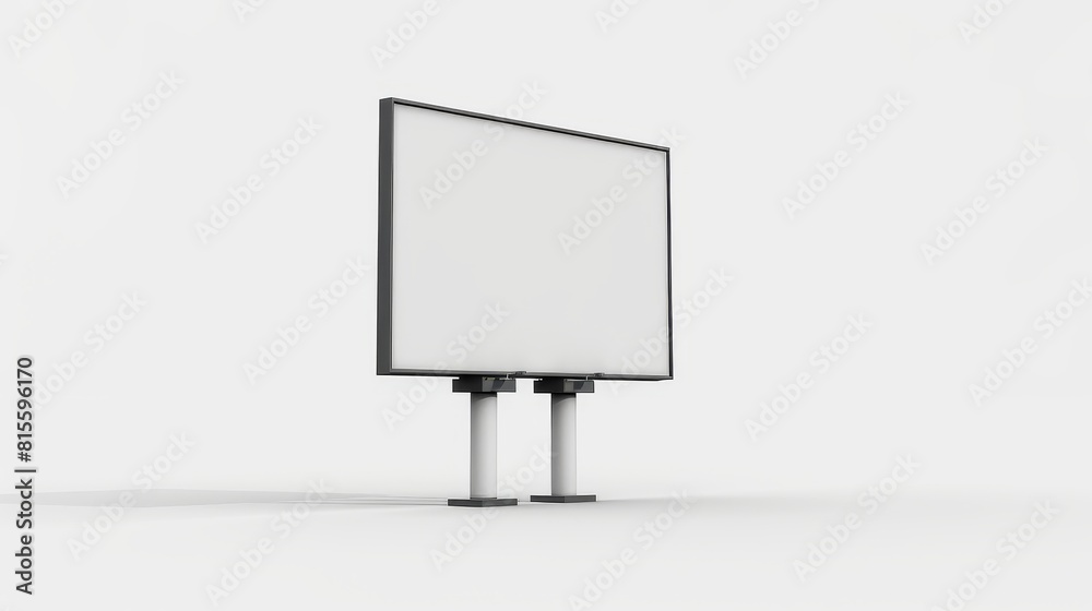 blank billboard (empty advertisement) Empty mockup template blank billboard (empty advertisement) Empty mockup template