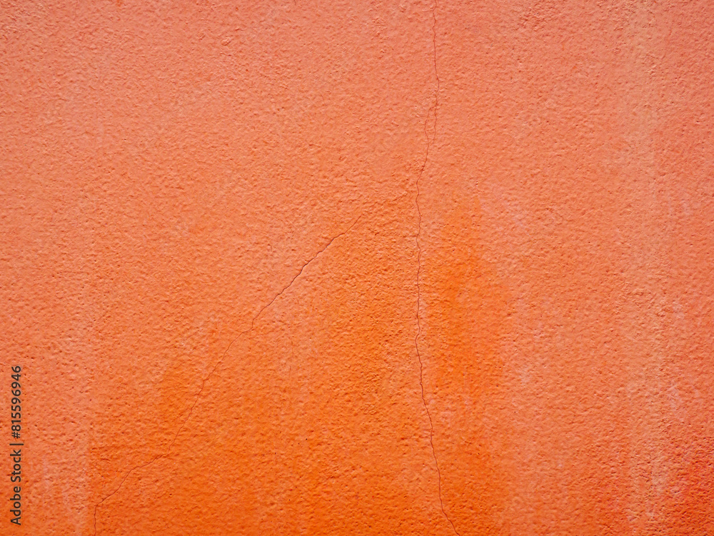 Fototapeta premium Abstract orange Concrete texture for wall background and vintage grunge