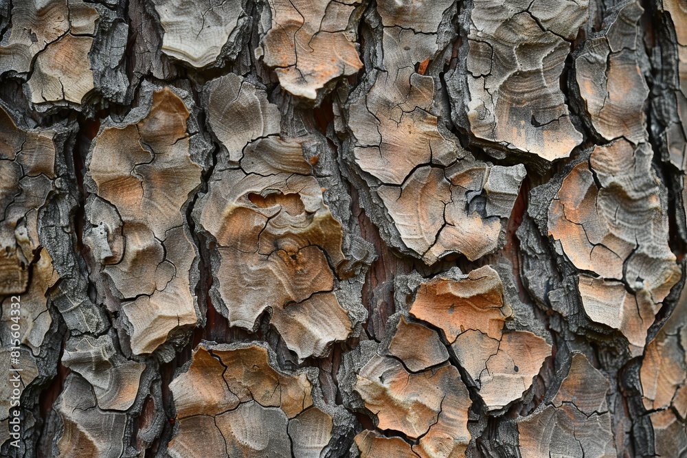 Concept of dry tree bark texture as a natural background generative ai Concept of dry tree bark texture as a natural background generative ai