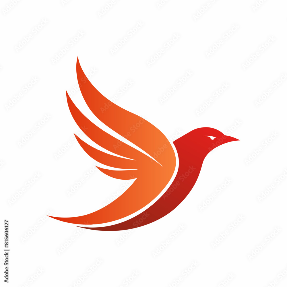 Modern bird logo vector art illustration design Modern bird logo vector art illustration design