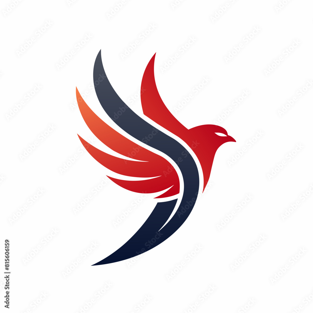 Animal bird logo vector art illustration design Animal bird logo vector art illustration design