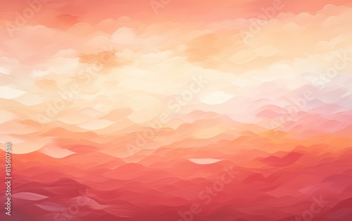 The Abstract Gradients of a Sunrise Sky